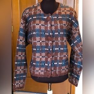 NWOT SUMMIT HILL sM mohair bld cropped cardigan Super soft, neutral colors